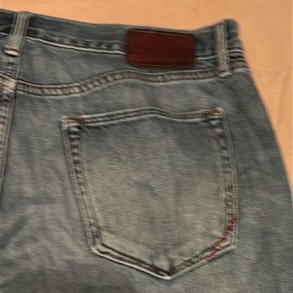 BANANA REPUBLIC 35x32 STRAIGHT LEGS men’s blue jeans - Picture 7 of 12